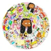 50 soldados traviesos graffiti caricatura personalizada animación DIY computadora equipaje patineta calcomanías para coche impermeables