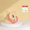 Capa Protetora de Silicone para Chupeta de Bebê Recém-Nascido 0-6-36 Meses Tipo Sono Imitando Leite Materno