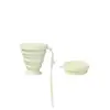 Copo de Água de Silicone 200ml Atacado Copo Portátil para Enxaguante Bucal Copo Dobrável Copo de Café Copo para Esportes ao Ar Livre Copo Telescópico