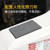 Afilador de Cuchillos Eléctrico Transfronterizo, Máquina Afiladora de Cuchillas de Doble Cara, Cuchillo de Cocina Doméstico Multifuncional, Máquina Pequeña Rápida para Afilar Cuchillos