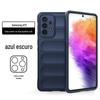 Estojo para Samsung A73 Escudo Mágico Capa de Celular Resistente a Quedas Samsung A73 Sensível à Pele Capa Protetora Resistente a Quedas