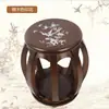 Banqueta redonda para Guzheng banqueta de Guzheng madeira maciça Guzheng banqueta simples/estampada única venda direta da fábrica de banquetas de Guzheng