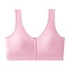 Sujetador Portátil Tipo Chaleco con Botón Frontal de 60-100 kg para Mujeres de Mediana Edad y Mayores, Sujetador de Talla Grande con Diseño Oculto para Mamás