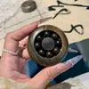 Pau-rosa, ágar, sândalo verde, contas giratórias esculpidas, um ótimo item para aliviar o estresse das pontas dos dedos, artesanato em madeira, brinquedo moderno e criativo