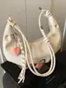 Primavera 2025 Nuevo Bolso Cuadrado Pequeño Casual Texchy de Diseño de Nicho Estilo Occidental Bolso de Hombro Cruzado de Moda para Mujer