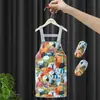 Overol de Pintura para Niños Impermeable Babero de Pintura con Tirantes Arte para Bebés Anti-Vestido Anti-Suciedad Jardín de Niños Babero para Comer