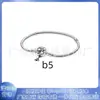 Pulseira Pandora S925 Banhada a Prata Cobre Castelo Novo Corrente Osso de Cobra Meteoro Círculo de Amor Pulseira de Luxo Leve