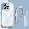 Capa Floral Ins Adequada para Celular Apple 16 Nova 15Promax Modelo Feminino de Nicho 14Plus Magnética com Airbag
