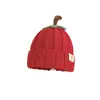 Gorro de Calabaza de Invierno Gorro de Punto para Bebé Gorro de Lana Cálido de Color Caramelo para Niños, Hombres y Mujeres para Niños y Niñas Lindo y Versátil