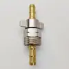Mangueira de conector de pulverização hexagonal conector flexível rotativo 360 graus pulverizador agrícola junta de mangueira de borracha conector de cobre 8.5
