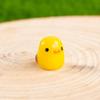 Musgo Micro-Paisaje Pequeños Adornos Mini Pollito Amarillo Figuras de Animales Jardinería en Miniatura Bonsái Resina Creativo Hecho a Mano
