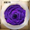 Rosa Gigante Imortalizada Processada Grau B 9-10cm Dia dos Namorados Presente Criativo Flor Preservada