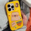 Estilo Ins Pan Bagel Adecuado para Fundas de Teléfono Apple 14/15 iPhone 13Promax1211 Funda Suave Xr Estilo Lindo