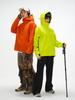Ropa de Correr para Hombre y Mujer Estilo Mismo Hogar de Pájaro Exterior Capa Blanda Corte Tridimensional Cortavientos Impermeable Cálida Casual con Capucha