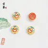 Cuentas Espaciadoras Nube del Despertar del León Cloisonné Accesorios DIY Cuentas para Pulsera Esmalte Colgante con Agujero Materiales Estilo Chino DIY