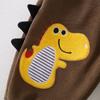 Pantalones Deportivos Casuales de Algodón para Bebé para Primavera Pantalones Deportivos para Bebé de Primavera y Otoño Pantalones para Salir de Dinosaurio Infantiles Modernos