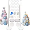 Amazon 2 m Suporte de Haste para Coluna de Balões Aniversário Casamento Festa Balão Haste Telescópica Guia de Estrada kit Suporte de Balão