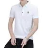 Camiseta Polo Camisa Básica Estilo Coreano Fabricante de Roupas Masculinas Verão Manga Curta Masculina Casual Gola Lapela Camiseta Masculina Tops