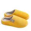 Pantuflas de algodón para el hogar primavera y otoño invierno hogar para mujer antideslizantes suela gruesa pareja para hombre confinamiento interior felpa invierno