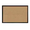 Tablero de Corcho Marco de Madera Negra Tablero de Exhibición Colgable Fondo Fotográfico Pared Tablero de Mensajes de Fieltro Tablero de Corcho Vision