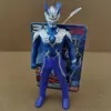 Brinquedos Autênticos de Plástico Macio do Ultraman, Figuras Articuladas para Crianças, Monstros Pequenos, Conjunto Completo de Figuras de Ação Colecionáveis, Presentes