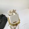 Bolsa de corrente popular, moda feminina, nova bolsa de balde, nicho de verão 2023, bolsa de ombro simples, bolsa casual para deslocamento