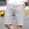 2026 Verano Hielo Fino Seda Casual Pantalones Cortos Sueltos Ajustados Rectos de Longitud Media Pantalones para Hombre de Moda Versátiles Pantalones de Cinco Puntos