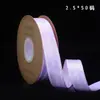 Acessórios para Laços, Fitas para Embalagem de Flores, Fitas Estampadas com Hot Stamping, Acessórios de Poliéster, Fitas para Bolo, Fitas para Presente