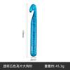 Novo Crochê de Cristal Lantejoula Transparente de Plástico Colorido 12 15 18 20 25mm Ferramenta de Tricô de Lã