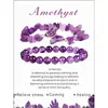 Amazon Transfronterizo Nuevo Pulsera de Piedra Natural 8mm Elástica con Cuentas de Grava para Mujer Pulsera de Mariposa Joyería