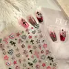 Tensor Transfronterizo Popular de Moda Pegatinas para Uñas Chrome Hearts Ts4215 Dulce Genial Estampado de Leopardo Estrella Corazón Pegatinas para Uñas