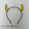 Aro de Pelo de Halloween Aro de Pelo Creativo Divertido Toma de Escena Murciélago Bruja Pequeño Diablo Hermana Pequeña Meng Vendiendo Brote