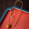 Transmisión en Vivo Venta al por Mayor Diseño de Artesanía en Laca Collar de Cuerda Tejido a Mano, Colgante de Juguete Cultural, Pulsera de Cuentas de Laca al por Mayor