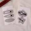 Nuevas pinzas para el pelo de lunares en blanco y negro de moda, pinzas BB de nube y estrella, pinzas para flequillo lateral, pinzas para el pelo, accesorios para el pelo