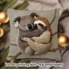 Funda de almohada con estampado de animal popular de Temu transfronteriza Cojín suave personalizado para sofá Funda de almohada decorativa para el hogar y el dormitorio