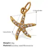 Ticai Novo Estilo Europeu e Americano Cavalo-marinho e Tartaruga Incrustados com Strass Pingente Estilo Oceano Concha do Mar Pingente DIY Golfinho Joias