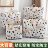 Bolsas para Empacar Mudanzas Bolsas de Almacenamiento Grandes Bolsas Organizadoras para Colchas Ropa Ropa Colcha de Algodón Maletas Tejidas Impermeables a Prueba de Humedad