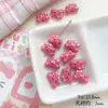 Corazón Rosa Tierno Femenino Kt Lápiz Corazón Estrella Aleación Pintura Perlas Pulsera DIY Collar Accesorios de Joyería