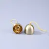 Colgante de Campanilla para Viento 3.8cm Campana Cortina Interior Coche Decoración Festiva Campana de Navidad Colgante Pequeño