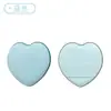 Xuanzi Corazón de Amor Mini Esponja para Pulgar No Absorbente de Polvo Herramienta Esponja para Maquillaje de Artista Set Portátil