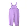 Traje de Pantalón con Tirantes de Color Caramelo para Niños Traje Dopamina Juegos de Jardín de Infancia Niños y Niñas Ropa Color Coro Otoño