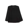 Blazer Retro con Hombreras Wanwei para Mujer Otoño 2025 Nuevo Cárdigan sin Botones Abrigo de Longitud Media P3836