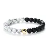 Novo estilo chinês pulseira de contas Tai Chi pulseira elástica de turquesa estilo chinês personalidade feminina design de nicho corda de mão simples