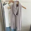 Bufanda de mujer para otoño e invierno, nueva bufanda de seda de color liso de estilo japonés de alta gama, chal largo, calentador de cuello cálido