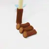 Fundas de punto de cruz para patas de silla protectores para patas de taburete almohadillas para patas de muebles protectores de suelo fundas para patas de silla silenciosas