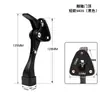 Pedal de pé para sucção de porta Batente de porta anti-colisão Batente de porta Posicionador à prova de vento Base de borracha Parada livre Amortecedor de porta Pedal de pé Dispositivo superior de porta