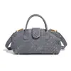 Nova Bolsa Shell de Boston, Bolsa Nuvem Retrô Outono e Inverno, Textura Fosca, Bolsa de Ombro Único Transversal, Bolsa Feminina Trançada