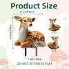Una Variedad de Animalitos Lindos Nuevos, Gatos y Zorros, Inserciones Decorativas de Jardín para Patio de Plástico PVC, Inserciones para el Suelo, Accesorios Decorativos