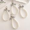 Nuevo Estilo Cadena Pequeña para Teléfono Móvil Corazón de Fragancia Cadena de Mano de Perla de Vidrio Colgante Hecho a Mano con Cuentas Lote de Joyería DIY