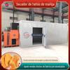 Desidratador de Fatias de Manga, Equipamento Completo de Secagem de Frutas em Tiras de Manga em Larga Escala, Sala de Secagem de Mangas com Energia do Ar